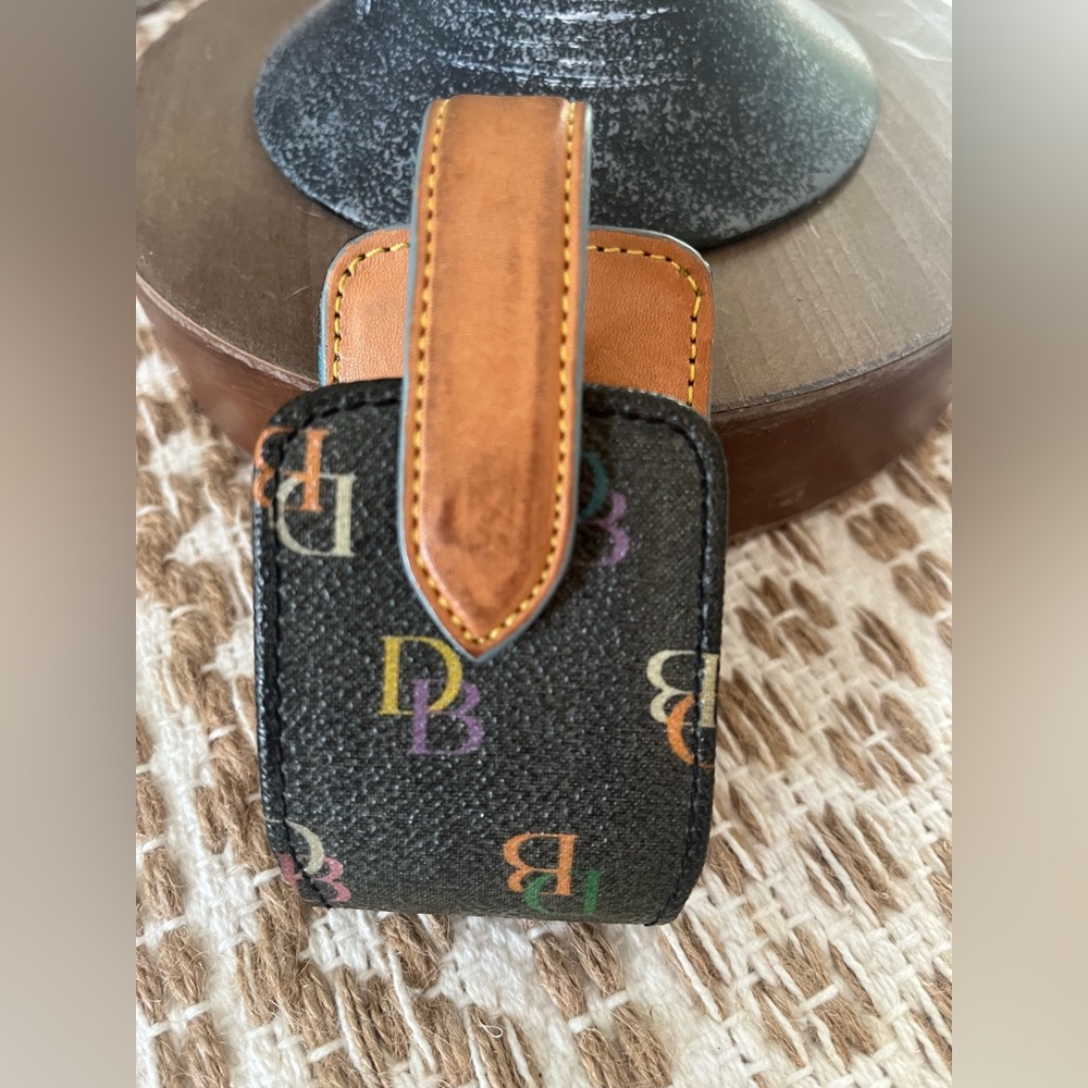 Dooney & Bourke Signature Logo Cell Phone Holder Case